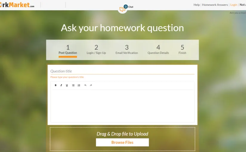 Homework Market Review: The Pros and Cons of Using This Site