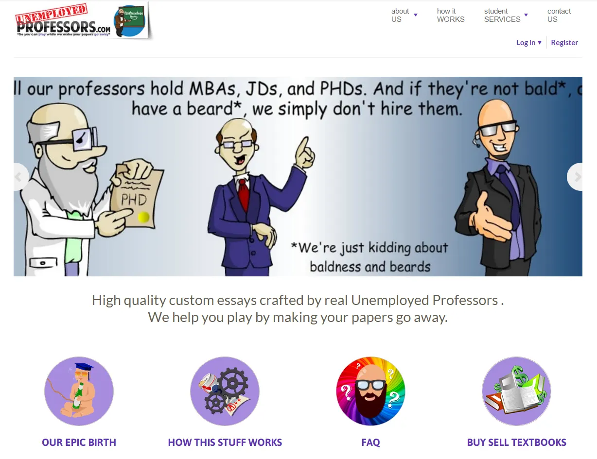 Unemployed Professors